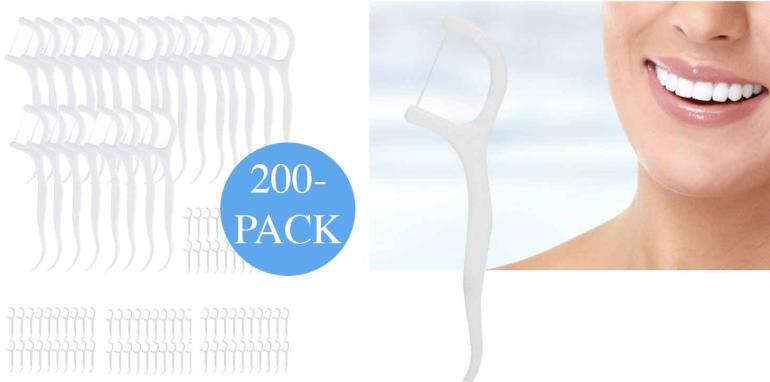 Storpack tandtrådspinnar 200 st på Digdeal.se