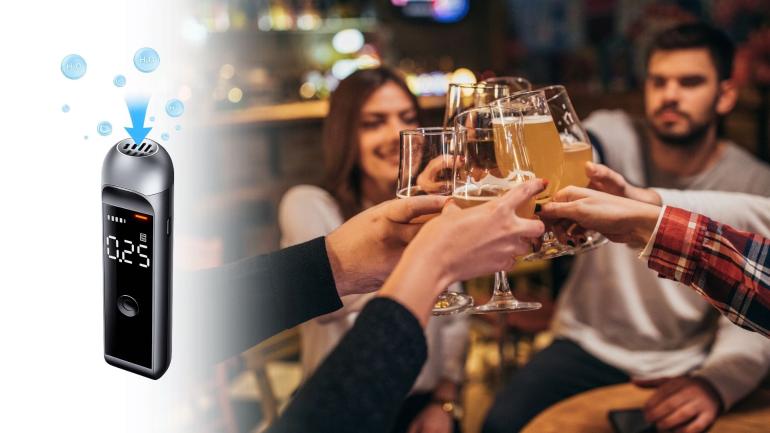 Portabel alkoholmätare - Alkoholmätare som ger snabb och tillförlitlig mätning