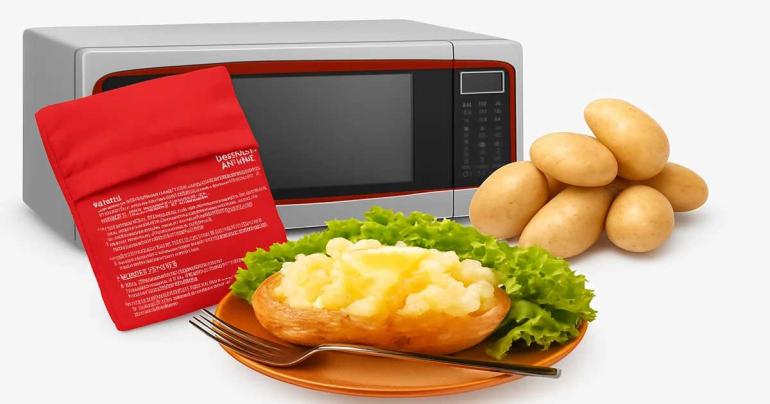 Mikrovågspåse för potatis på Digdeal.se
