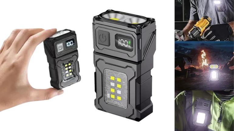 Uppladdningsbar ficklampa på Digdeal.se