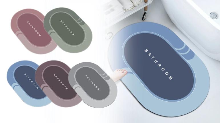 Självtorkande badrumsmatta på Digdeal.se