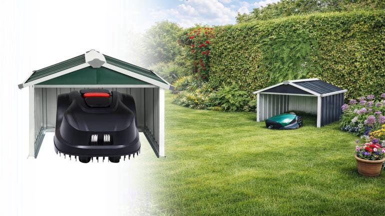 Skjul för robotgräsklippare på Digideal.se