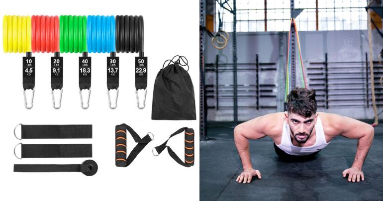 Set med träningsband på Digideal.se