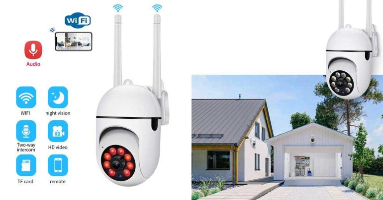 Smart WiFi övervakningskamera på Digdeal.se