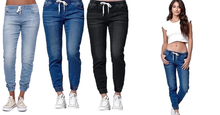 Joggers med jeansdesign på Digdeal.se