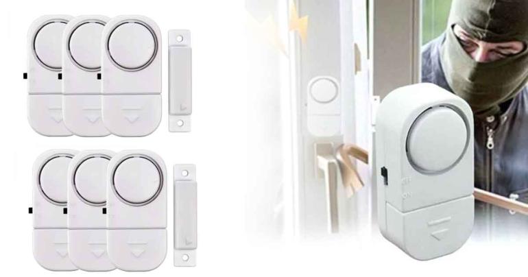 Inbrottsalarm för dörrar och fönster på Digideal.se