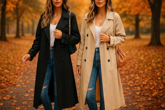Trenchcoat för dam på Digdeal.se