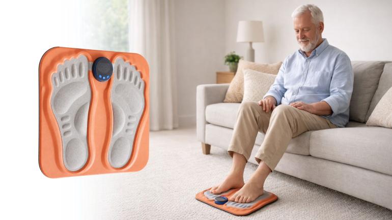  3D fotmassagekudde - Fotmassage hemma i soffan