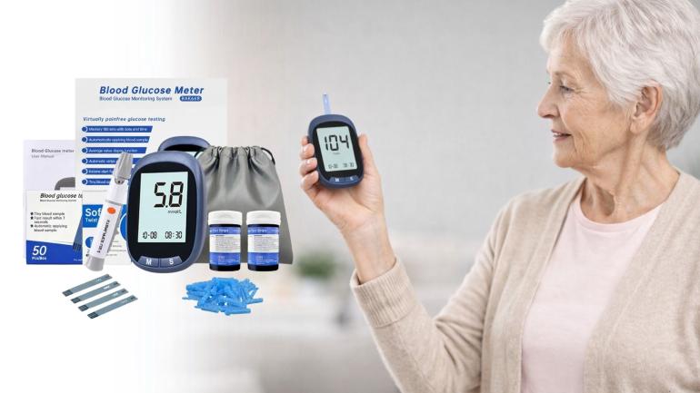 Blodsockermätare - blodsockermätare som är enkel att använda