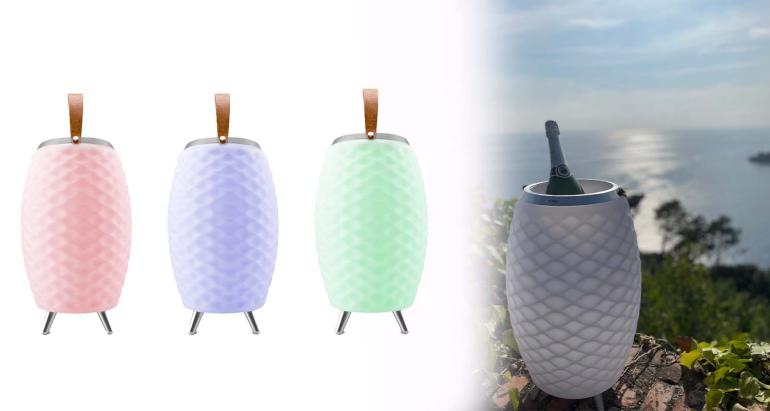 Bluetoothhögtalare, lampa och vin-/ölkylare på Digdeal.se