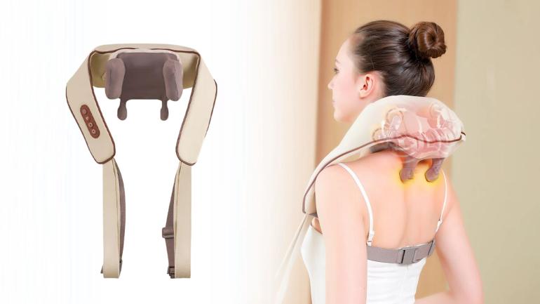 Trådlös nack- och axelmassageapparat på Digdeal.se