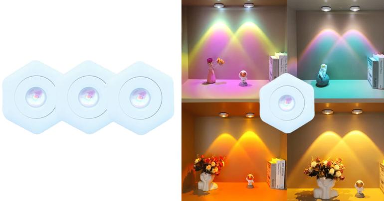 3 st trådlösa LED-spots på Digdeal.se