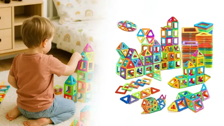 Magnetiska byggklossar på Digdeal.se