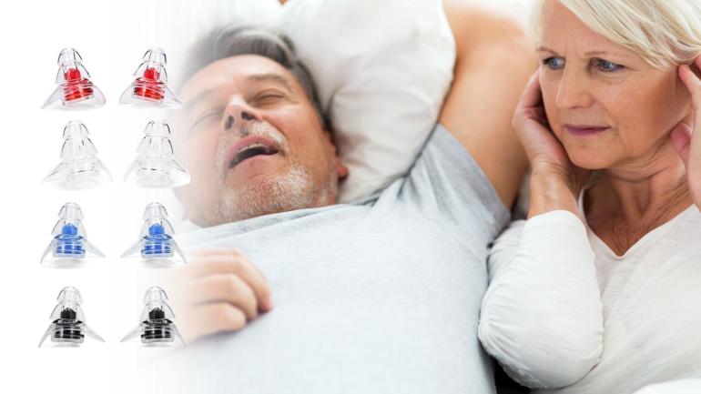 Silikonöronproppar med ljuddämpning - Öronproppar i mjuk och behaglig silikon