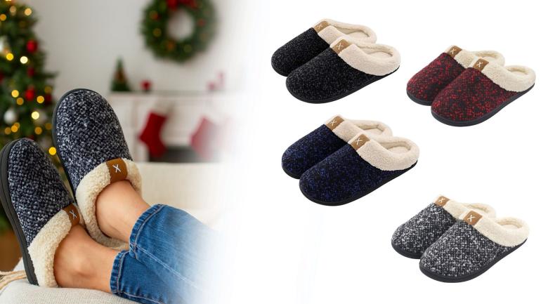 Tofflor med memory foam på Digdeal.se