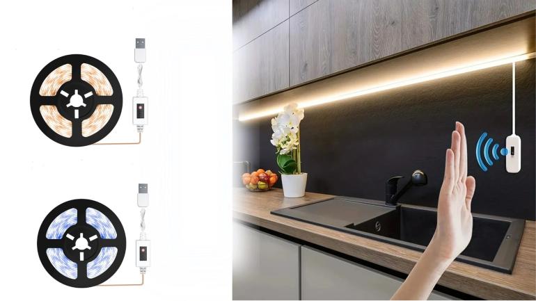 LED-ljusslinga med sensor på Digdeal.se