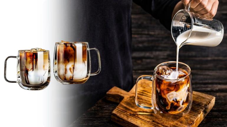  Dubbelväggade glas - Dubbelväggade glas för både varma och kalla drycker