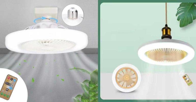 Smart takfläkt med lampa på Digdeal.se