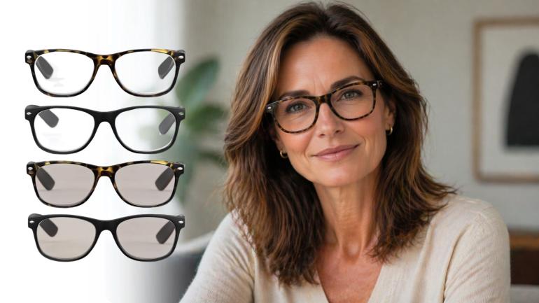 Lässolglasögon - Praktiska lässolglasögon med polariserade glas och UV-skydd