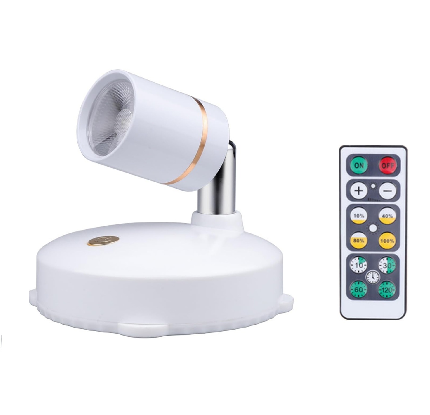 Trådlös LED-spot med dimmer & timer hittar du på Digideal.se